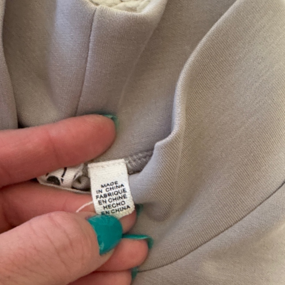 🤍 Cable & Gauge Taupe Mock Neck Dress – Women’s Size Medium - Picture 5 of 8